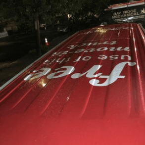 Van roof wrap, full color — IDA Wraps
